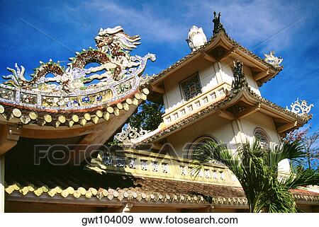 Stock Photo - Long Song Temple, Nha Trang, Vietnam. Fotosearch