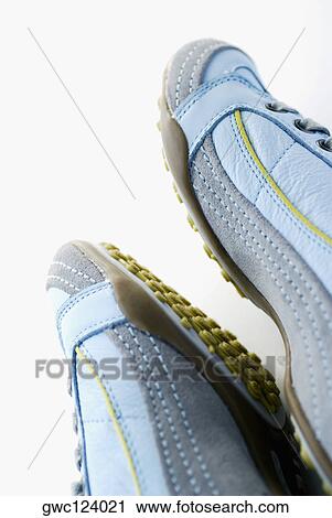 Close-up of a pair of tennis shoes View Large Photo Image Stock Image - Close-up of a pair of tennis shoes. Fotosearch