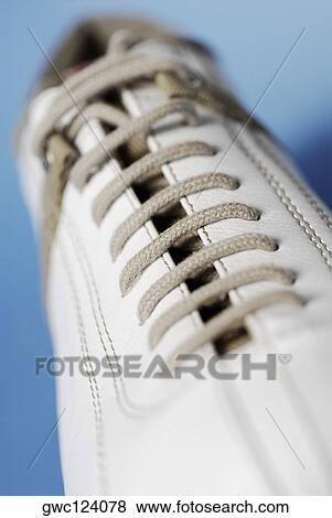 Close-up of a sports shoe View Large Photo Image Stock Photo - Close-up of a sports shoe. Fotosearch