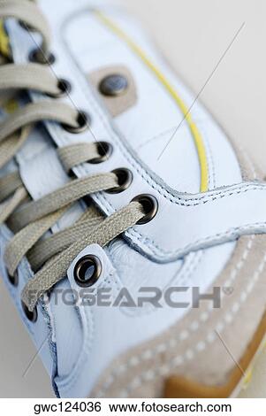 Close-up of a sports shoe View Large Photo Image Stock Photograph - Close-up of a sports shoe. Fotosearch