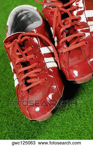 Close-up of a pair of sports shoes View Large Photo Image Stock Image - Close-up of a pair of sports shoes. Fotosearch