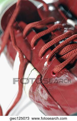 Stock Image - Close-up of a sports shoe. Fotosearch