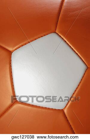 Stock Photo - Close-up of a soccer ball. Fotosearch