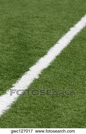 Stock Photo - High angle view of a dividing line. Fotosearch