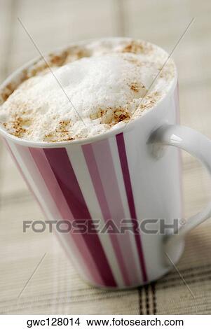 Close-up of a cup of coffee View Large Photo Image Picture - Close-up of a cup of coffee. Fotosearch