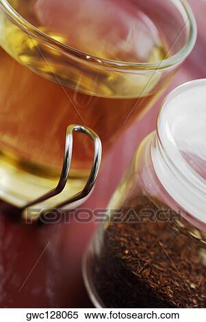 Close-up of herbal tea with herbs in a jar View Large Photo Image Stock Photography - Close-up of herbal tea with herbs in a jar. Fotosearch