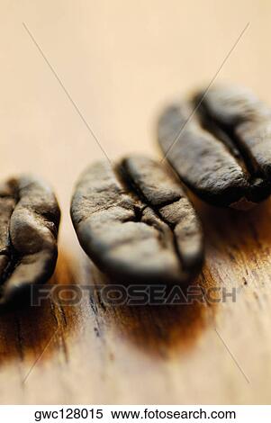 Close-up of three coffee beans View Large Photo Image Stock Photography - Close-up of three coffee beans. Fotosearch