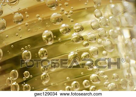 Picture - Close-up of a glass of soda. Fotosearch