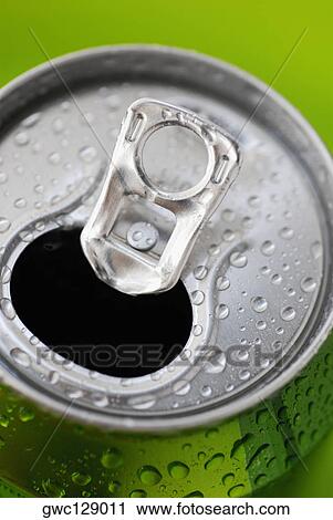 Close-up of an opened can View Large Photo Image Stock Image - Close-up of an opened can. Fotosearch