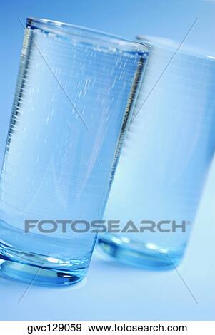 Close-up of two glasses of soda View Large Photo Image Stock Photo - Close-up of two glasses of soda. Fotosearch