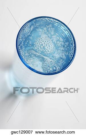 High angle view of a glass of soda View Large Photo Image Stock Photo - High angle view of a glass of soda. Fotosearch