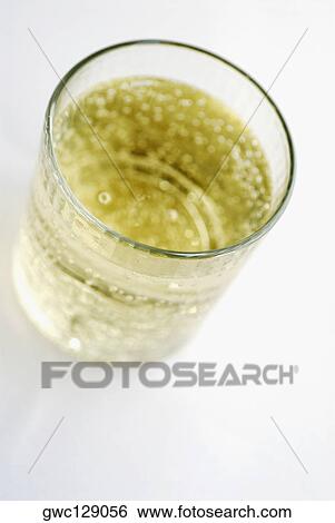 High angle view of soda in a glass View Large Photo Image Stock Photograph - High angle view of soda in a glass. Fotosearch