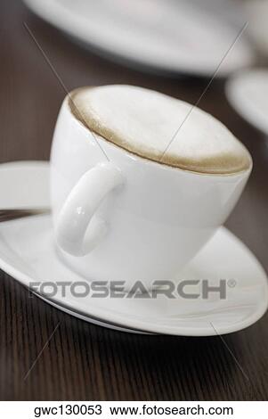 Close-up of a cup of coffee View Large Photo Image Stock Image - Close-up of a cup of coffee. Fotosearch