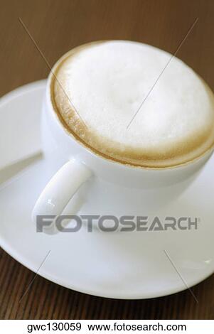 Close-up of a cup of coffee View Large Photo Image Stock Photo - Close-up of a cup of coffee. Fotosearch