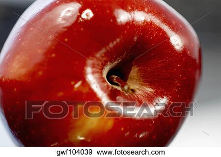 Close-up of an apple View Large Photo Image Stock Photo - Close-up of an apple. Fotosearch