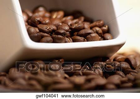 Close-up of coffee beans View Large Photo Image Stock Image - Close-up of coffee beans. Fotosearch