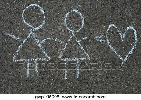 Close-up of chalk drawing on the wall View Large Photo Image Stock Photography - Close-up of chalk drawing on the wall. Fotosearch