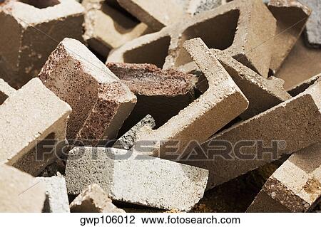 Stock Image - Close-up of bricks. Fotosearch