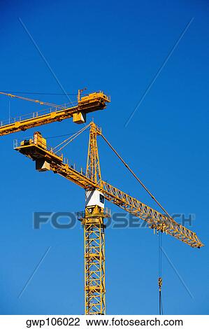 High section view of cranes View Large Photo Image Stock Image - High section view of cranes. Fotosearch