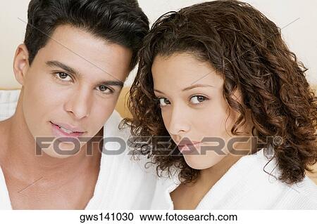 Portrait of a young man and a teenage girl View Large Photo Image Stock Image - Portrait of a young man and a teenage girl. Fotosearch