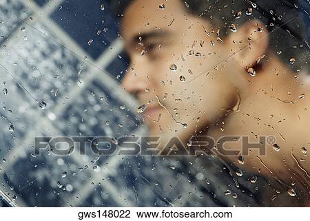 Close-up of a man in the bathroom View Large Photo Image Stock Image - Close-up of a man in the bathroom. Fotosearch