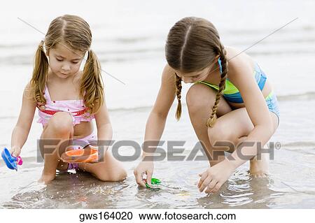 toys at the beach