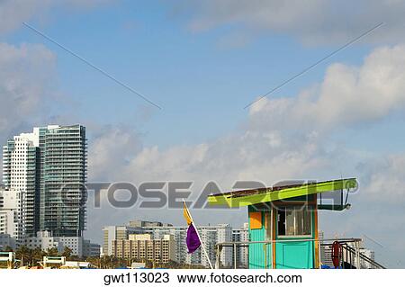 Buildings in a city, Miami, Florida, USA View Large Photo Image Stock Image - Buildings in a city, Miami, Florida, USA. Fotosearch