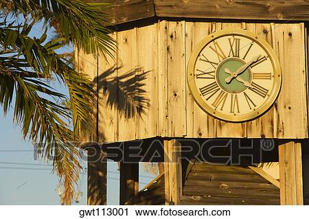 Close-up of a clock tower View Large Photo Image Stock Image - Close-up of a clock tower. Fotosearch