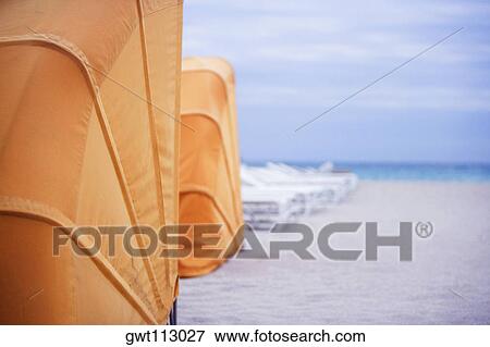Close-up of tents on the beach View Large Photo Image Stock Photo - Close-up of tents on the beach. Fotosearch