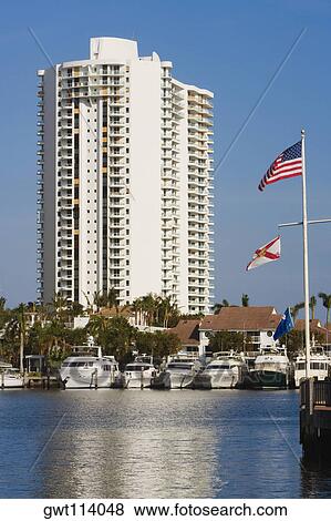 Stock Photo - Building at the waterfront. Fotosearch