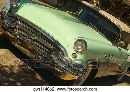 Close-up of a vintage car View Large Photo Image Stock Image - Close-up of a vintage car. Fotosearch