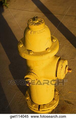 High angle view of a fire hydrant View Large Photo Image Stock Photography - High angle view of a fire hydrant. Fotosearch