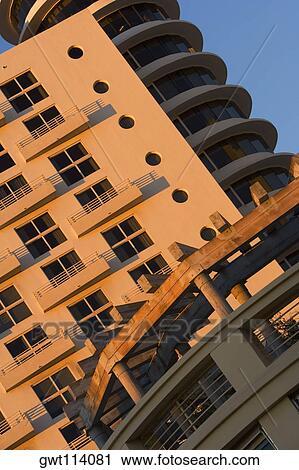 Low angle view of a building View Large Photo Image Stock Image - Low angle view of a building. Fotosearch