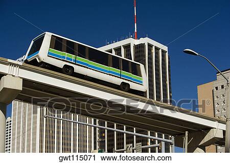 Low angle view of a bus moving on an overpass, Miami, Florida, USA View Large Photo Image Stock Image - Low angle view of a bus moving on an overpass, Miami, Florida, USA. Fotosearch