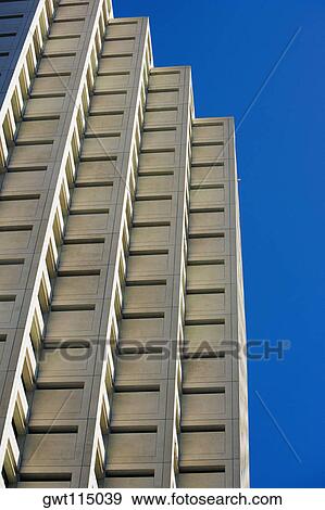 Low angle view of a skyscraper, Miami, Florida, USA View Large Photo Image Stock Photo - Low angle view of a skyscraper, Miami, Florida, USA. Fotosearch