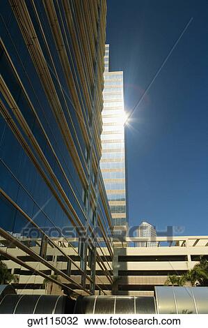 Low angle view of buildings in a city, Miami, Florida, USA View Large Photo Image Stock Image - Low angle view of buildings in a city, Miami, Florida, USA. Fotosearch