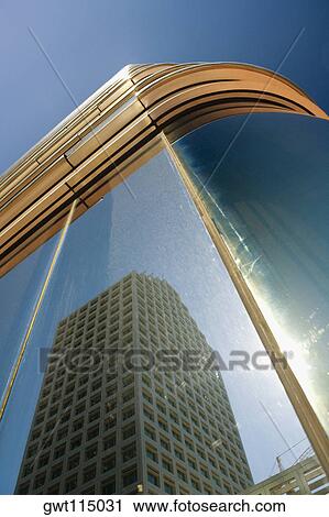 Reflection of a building on glass, Miami, Florida, USA View Large Photo Image Stock Image - Reflection of a building on glass, Miami, Florida, USA. Fotosearch