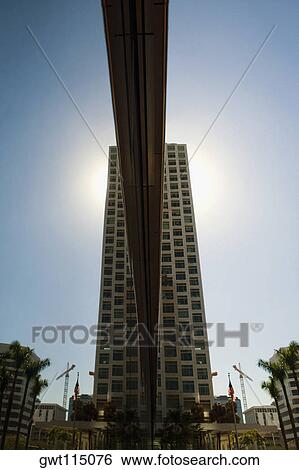 Reflection of a building on glass, Miami, Florida, USA View Large Photo Image Stock Photograph - Reflection of a building on glass, Miami, Florida, USA. Fotosearch