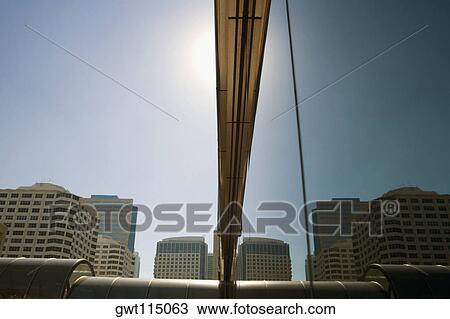 Reflection of buildings on glass, Miami, Florida, USA View Large Photo Image Stock Image - Reflection of buildings on glass, Miami, Florida, USA. Fotosearch