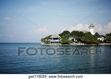 Gazebo along the coastline View Large Photo Image Stock Photo - Gazebo along the coastline. Fotosearch