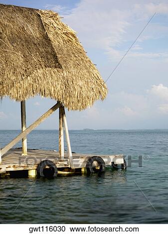 Gazebo in the sea View Large Photo Image Stock Image - Gazebo in the sea. Fotosearch