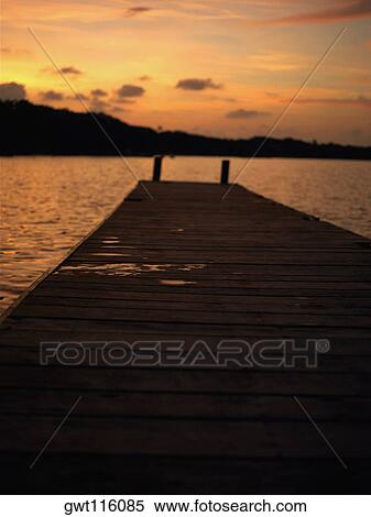 Pier in the sea View Large Photo Image Stock Photography - Pier in the sea. Fotosearch