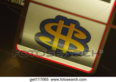 Close-up of a dollar sign on a slot machine in a casino, Las Vegas, Nevada, USA View Large Photo Image Stock Photography - Close-up of a dollar sign on a slot machine in a casino, Las Vegas, Nevada, USA. Fotosearch
