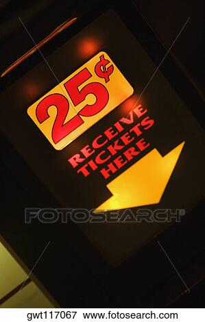 Stock Photo - Close-up of an information board, Las Vegas, Nevada, USA. Fotosearch