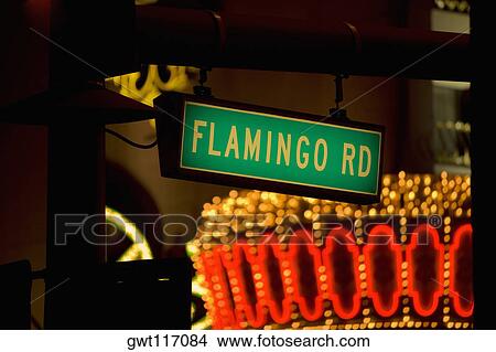 Low angle view of a street name sign, Las Vegas, Nevada, USA View Large Photo Image Picture - Low angle view of a street name sign, Las Vegas, Nevada, USA. Fotosearch