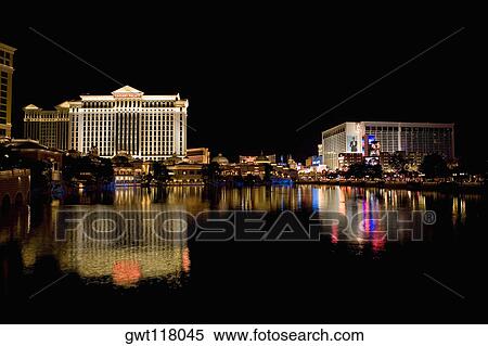 Buildings at the waterfront, Las Vegas, Nevada, USA View Large Photo Image Stock Photography - Buildings at the waterfront, Las Vegas, Nevada, USA. Fotosearch