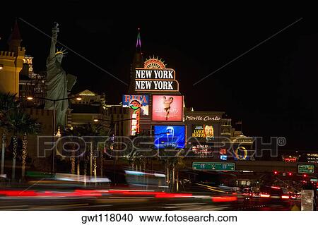Buildings lit up at night, Las Vegas, Nevada, USA View Large Photo Image Stock Image - Buildings lit up at night, Las Vegas, Nevada, USA. Fotosearch