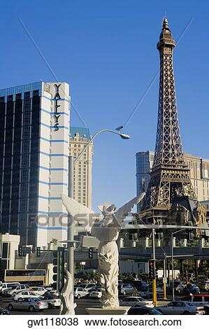 Low angle view of a replica of the Eiffel Tower, Las Vegas, Nevada, USA View Large Photo Image Stock Photo - Low angle view of a replica of the Eiffel Tower, Las Vegas, Nevada, USA. Fotosearch