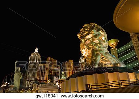 Low angle view of a sculpture, Las Vegas, Nevada, USA View Large Photo Image Stock Image - Low angle view of a sculpture, Las Vegas, Nevada, USA. Fotosearch