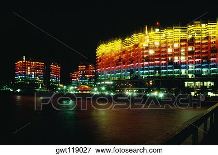 Spectacular view of Crystal Palace Hotel at night, Nassau, Bahamas View Large Photo Image Stock Photo - Spectacular view of Crystal Palace Hotel at night, Nassau, Bahamas. Fotosearch